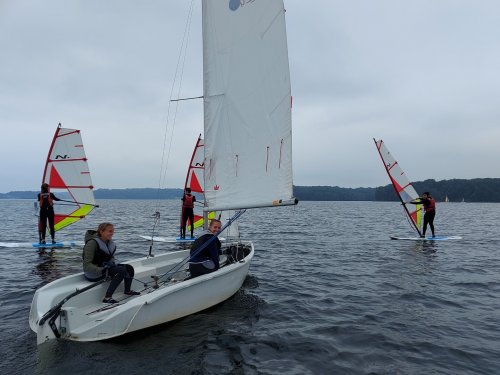 Stage sportif voile au Centre sportif de l'Eau d'Heure - septembre 2021