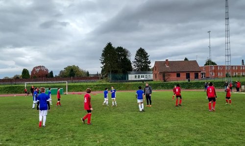 Rencontre de nos équipes de 1ère et 2ème foot-études avec Neufvilles et Soignies