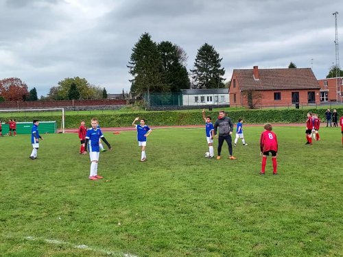 Rencontre de nos équipes de 1ère et 2ème foot-études avec Neufvilles et Soignies