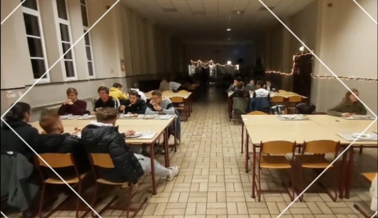 Saint-Nicolas à l'internat (décembre 2020)