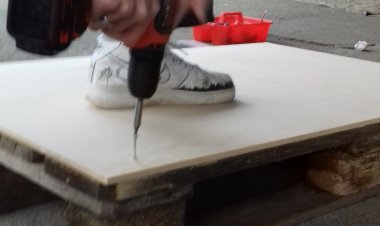 Construction d'une structure pour skateboard