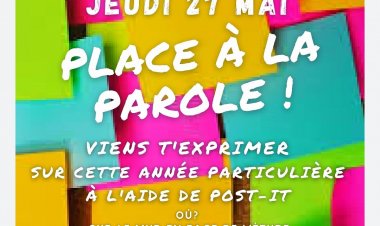 Place à la parole