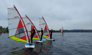 Stage sportif des 5e TS aux Lacs de l'Eau d'Heure