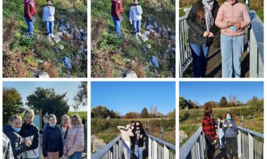Après-midi sous le soleil pour les élèves du DOA à l'étang de la Cafenière