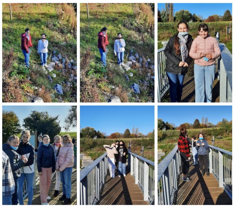 Après-midi sous le soleil pour les élèves du DOA à l'étang de la Cafenière