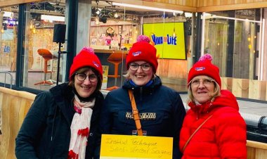 Remise du chèque Viva For Life