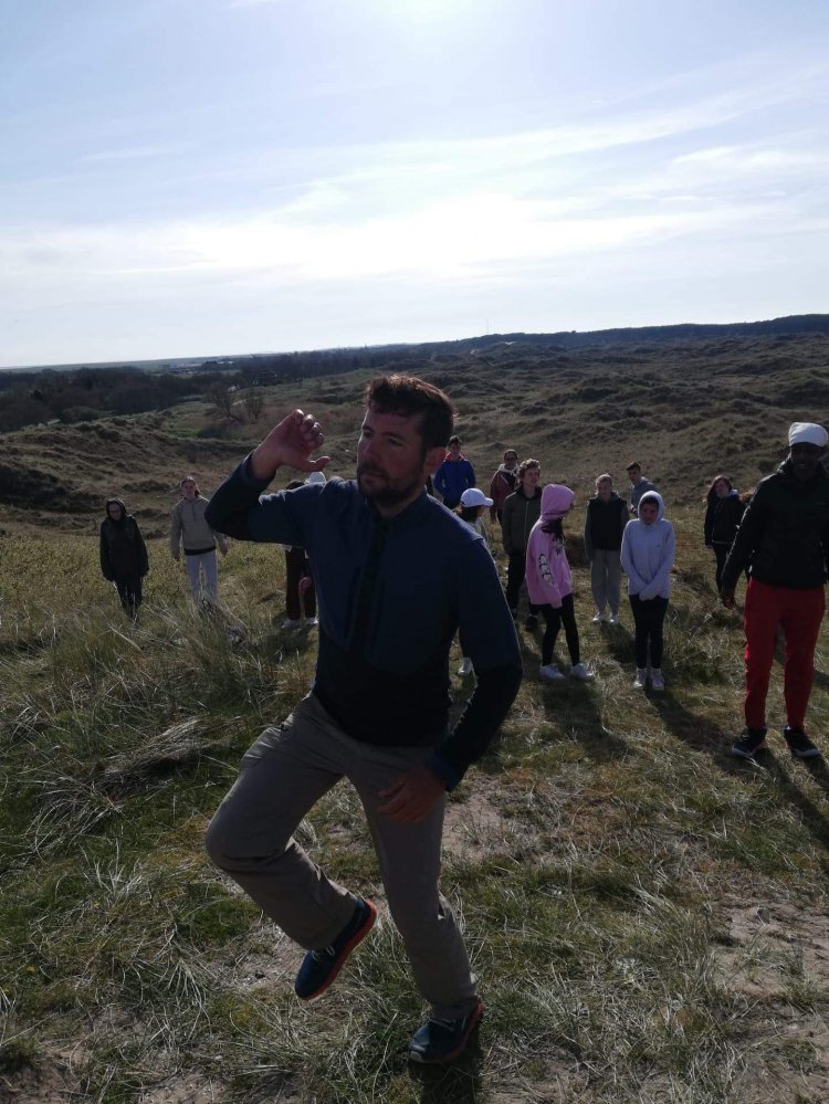 Deuxième journée du voyage des 3e E/D/I à Terschelling