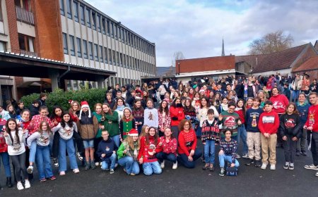 La journée du pull de Noël au Collège Saint-Vincent 1er degré