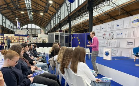 Visite des 4TH à la foire du livre