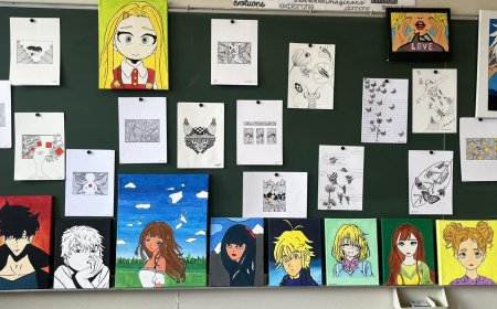 Embarquez dans la classe d'arts de Mme Cowez et Mme Lagneaux