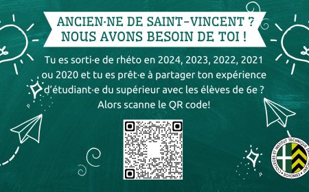 Ancien-ne du CES Saint-Vincent ? Nous avons besoin de toi !
