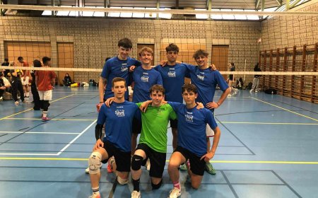 Victoire des volleyeurs lors de la finale francophone à Dinant