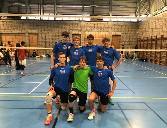 Victoire des volleyeurs lors de la finale francophone à Dinant