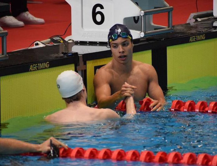Nathan Dufond champion de Belgique Open en 200m papillon