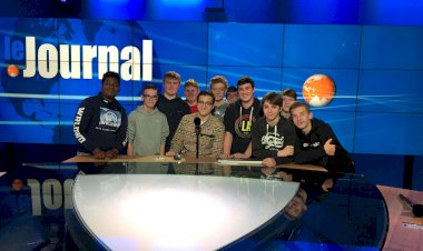 Visite de la RTBF avec les 3ème TT info