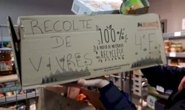 Récolte de vivres - Distribution de nos colis