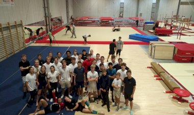 Gymnastique à Louvain La Neuve avec L'internat