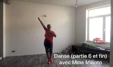Danse avec Mme Milioto : Vendredi 19 avril cours n°6