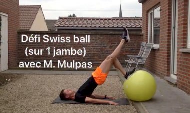 les défis renforcement : Lundi 13 avril nouveau Défi Swiss ball avec M. Mulpas