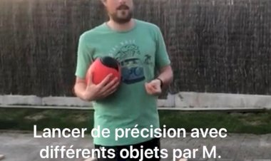 Les défis sportifs : Mercredi 15 avril Lancer de précision avec M. Hautem