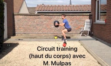 Les cours de renforcement : Lundi 27 avril Circuit training avec M. Mulpas
