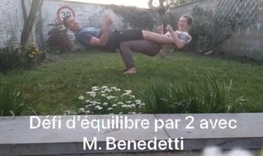 Mercredi 29 avril : Défi équilibre avec M. Benedetti