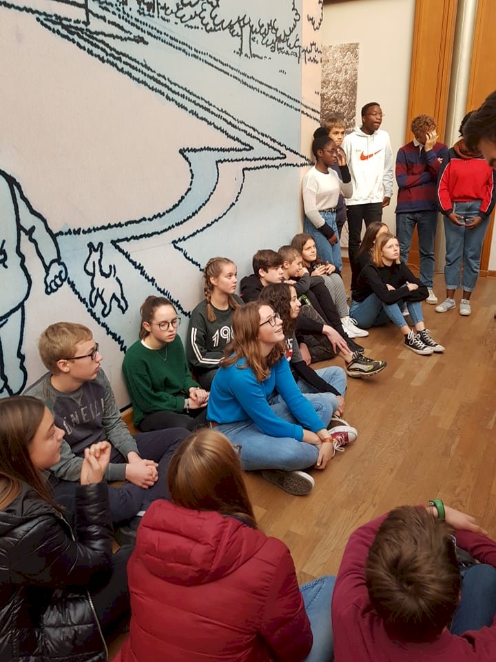 Visite du musée de la BD à Bruxelles  (25/11/19)