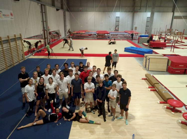 Gymnastique à Louvain La Neuve avec L'internat