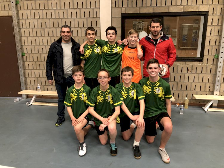Finale provinciale de Futsal à Leuze