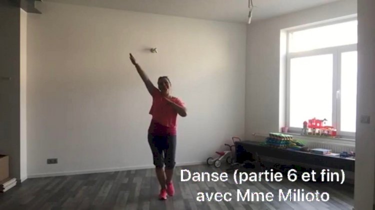 Danse avec Mme Milioto : Vendredi 19 avril cours n°6