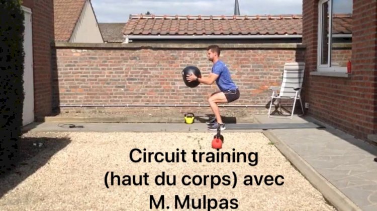 Les cours de renforcement : Lundi 27 avril Circuit training avec M. Mulpas