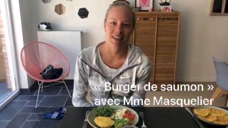 Les recettes : Mardi 28 avril Burger de saumon avec Mme Masquelier